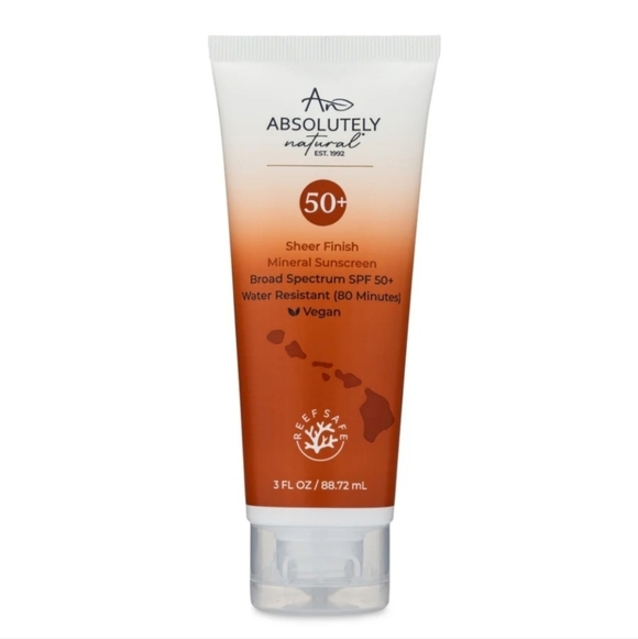 Absolutely Natural Other - Absolutely Natural Sheer Finish Mineral Sunscreen SPF 50+ 3oz